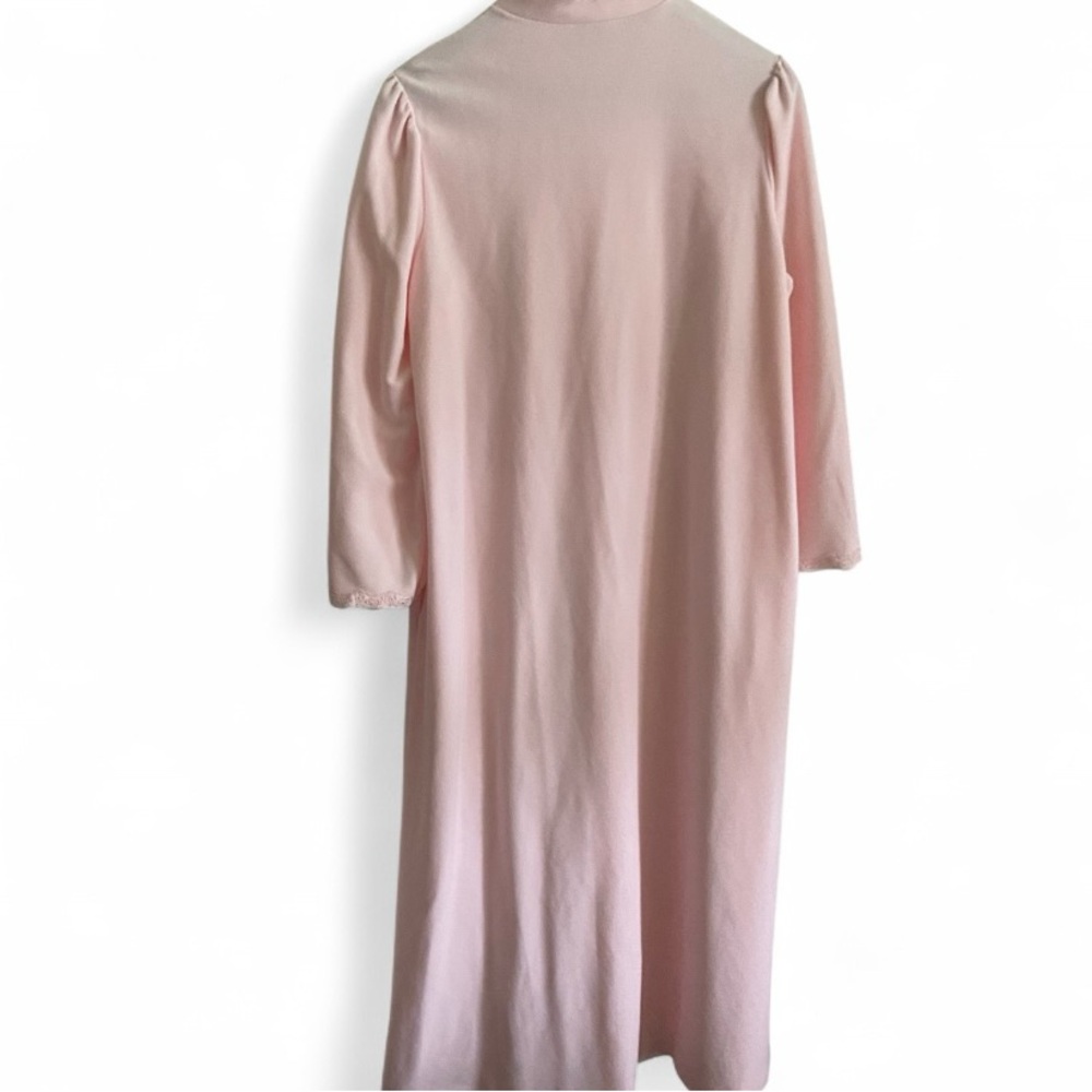 Vintage Vanity Fair Pink Polyester Nightgown Robe Womens Size‎ L - Picture 4 of 8